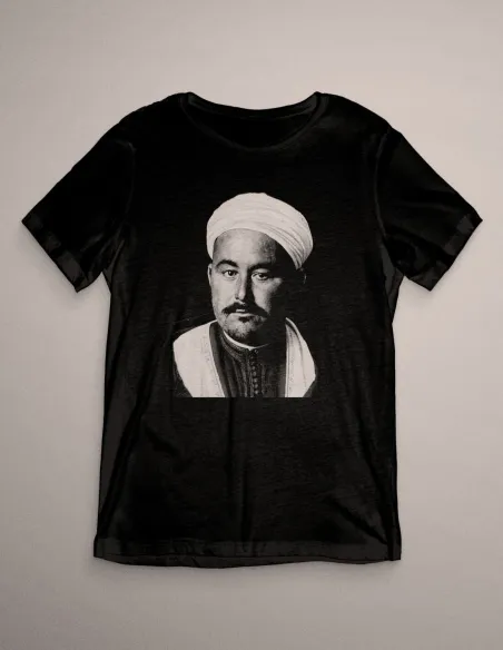 Camiseta Abd el-Karim El-Khattabi DTF Semitono algodón 100%