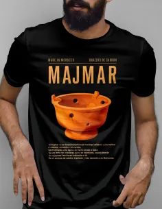 Camiseta Majmar Marroquí – Camiseta 100% algodón con diseño DTF de alta calidad