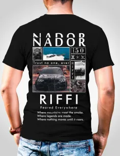 Camiseta Nador RIFFI | Estilo Mafia en Algodón 100%