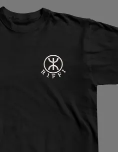 Camiseta Riffi con diseño DTF y bordado amazigh exclusivo 2