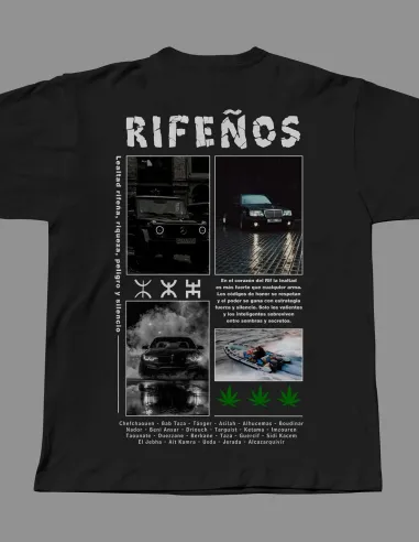 Camiseta Rifeños bordada amazigh
