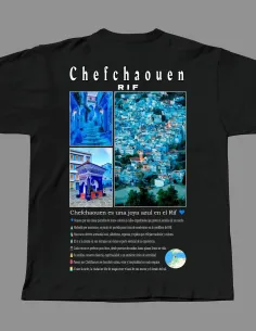 Camiseta Chefchaouen Rif diseño DTF 2