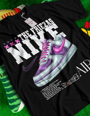 Camiseta Nike DragonBallZ Air con diseño DTF de bamba Nike y estilo DragonBallZ