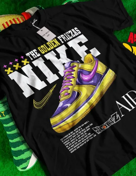 Camiseta Nike DragonBallZ Air con diseño DTF de bamba Nike y estilo DragonBallZ