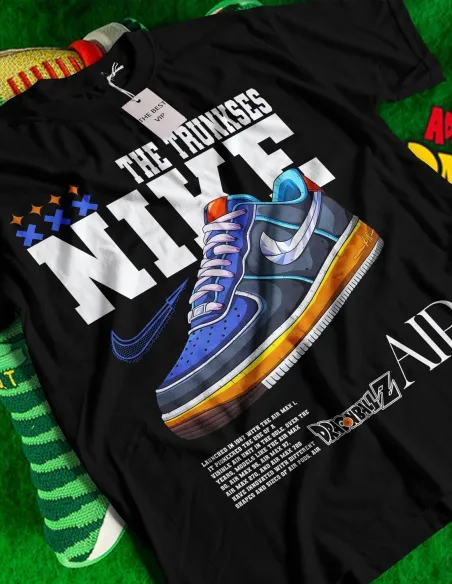 Camiseta Nike DragonBallZ Air con diseño DTF de bamba Nike y estilo DragonBallZ