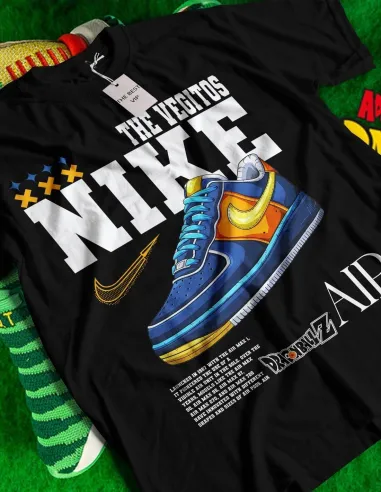Camiseta Nike DragonBallZ Air con diseño DTF de bamba Nike y estilo DragonBallZ