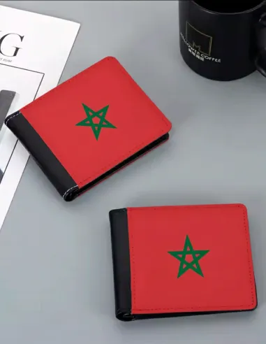 Cartera con Bandera Marroquí