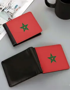 Cartera con Bandera Marroquí