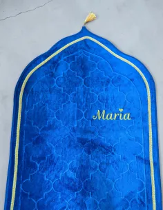 Alfombra de rezo personalizada