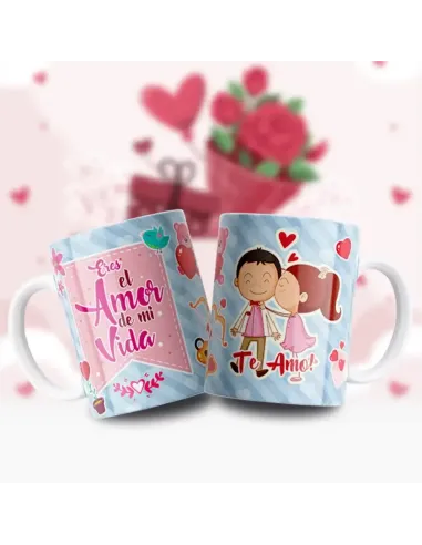 Taza Eres El Amor De Mi Vida - Un Regalo Inolvidable