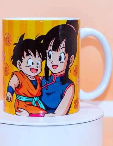 Taza Anime mamá con diseño Saiyajin