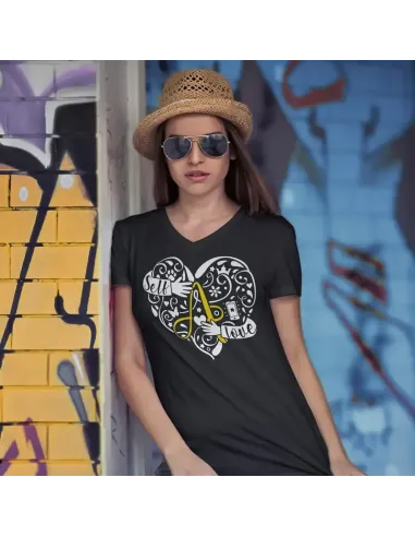 Camiseta Mujer Self Love Negra