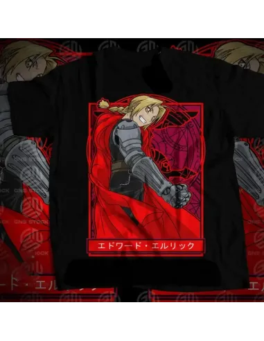Camiseta Negra Anime Heroes