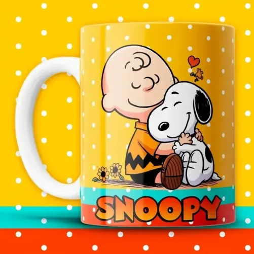 Taza Snoopy y Amigos - Momentos para Compartir