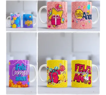 Taza Feliz Cumpleaños