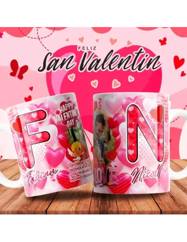 Taza Personalizada San Valentín