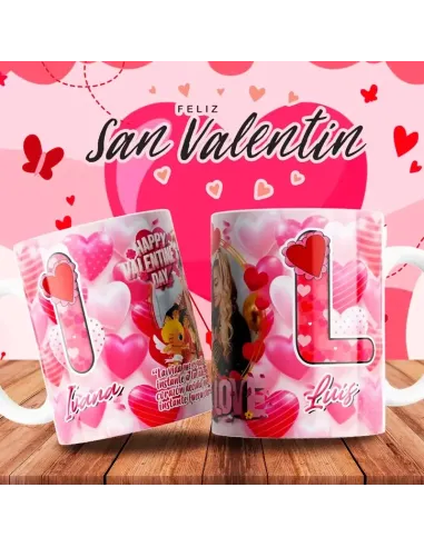 Taza Personalizada San Valentín